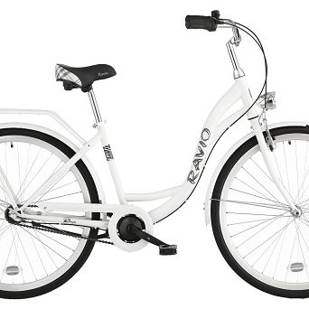 Rower 26" RAYA 3b biały mat stal 17"