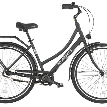 Rower 28" GAYA 3b czarny mat alu 19"