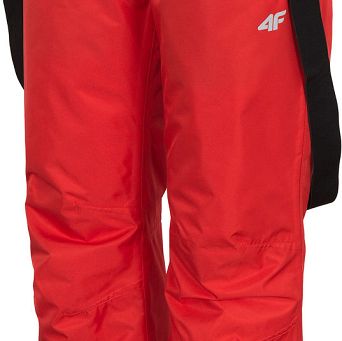 Spodnie narciarskie damskie 4F czerwony SPDN001 H4Z19