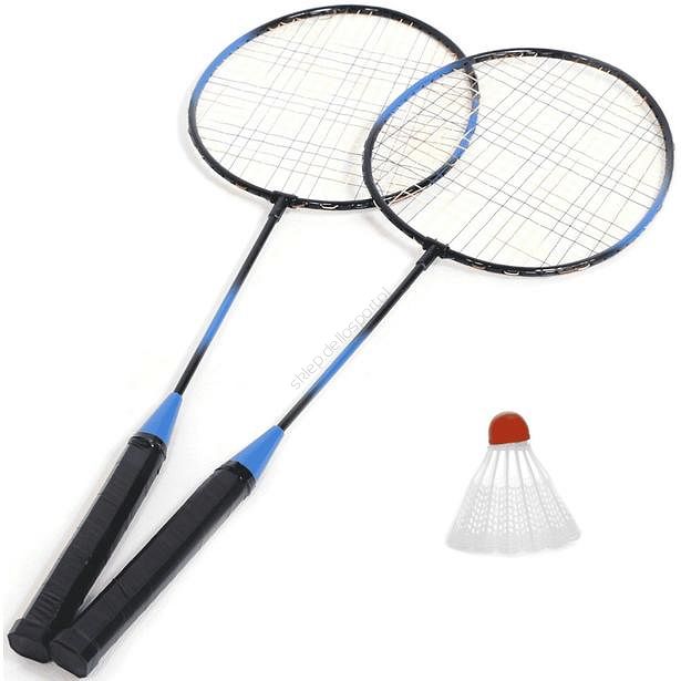 Badminton metalowy z lotką 