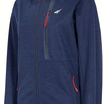 Softshell damski 4F denim melanż SFD003 H4Z19