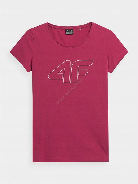 Tshirt ciemny róż F583