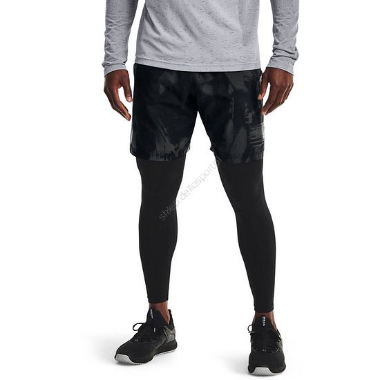 Spodenki UAR Woven Adapt Short czarne allover