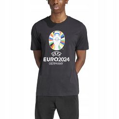 Koszulka Adidas Euro24 czarna IT9291 - 3