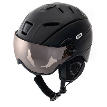 Kask L(58-61) narciarski Meteor Holo czarny 24962