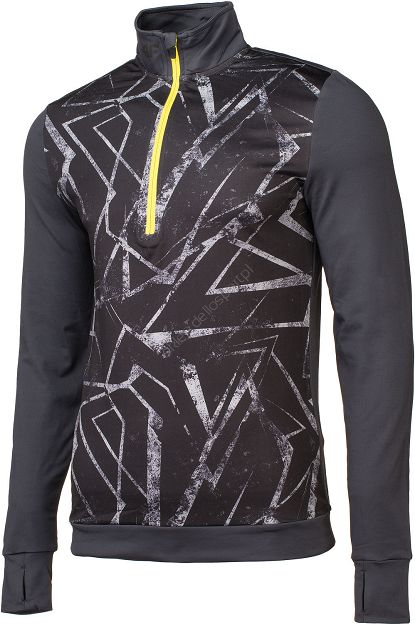 Bluza funkcyjna męska 4F antracyt BLMF001 H4Z19