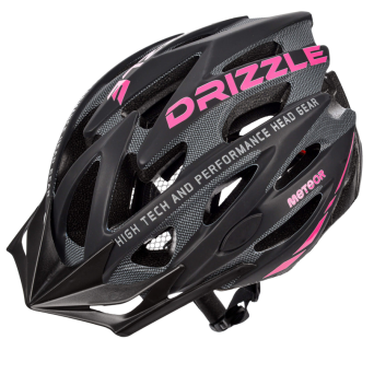 Kask M (55-58) Meteor MV29 DRIZZLE black/pink