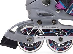 Łyżworolki MZS101G black/purple PROM - 7
