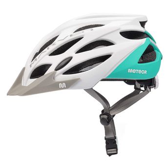 Kask L (58-61)  Meteor MARVEN white/minth 