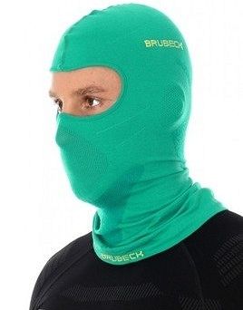 Kominiarka BRUBECK wełniana zielona KM10370