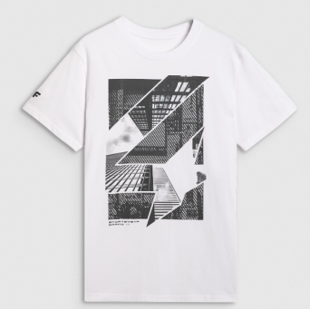 Tshirt biały M3135