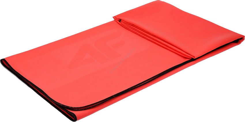 Ręcznik 4F czerwony neon 80x130 cm RECU001 H4L20