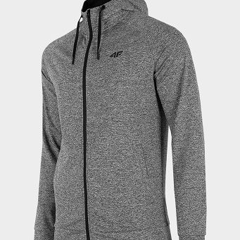 Bluza chłodny jasny szary melanż BLMF350