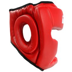 Kask bokserski Profight 705 PU czerwony senior - 2