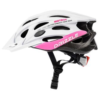 Kask Meteor MV29 DRIZZLE biały-róż