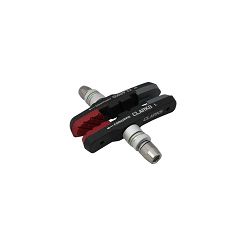 Klocki hamulcowe CLARK'S CPS301 MTB 72mm czarno-czerwone-szare - 2