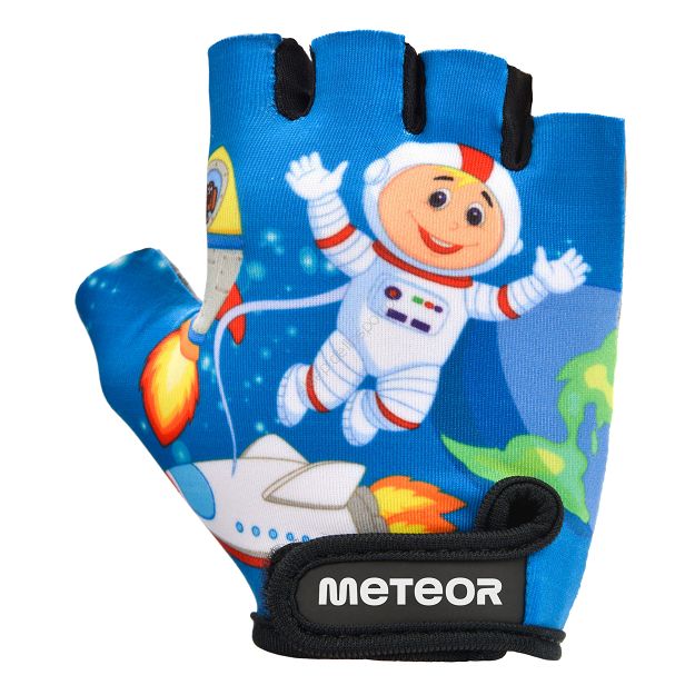 Rękawiczki M rowerowe Meteor Kids Space 26177