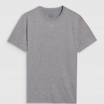 Tshirt fnk szary melanż M1831