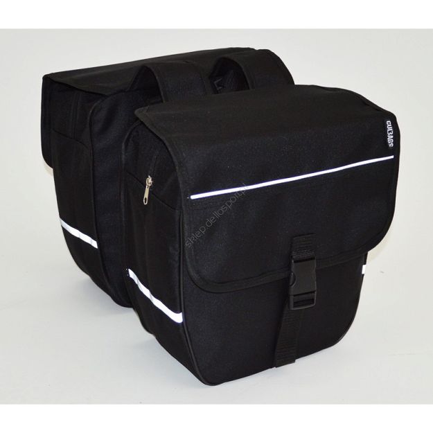 Torba bagażowa na rower Heart Trekking Double 500.005