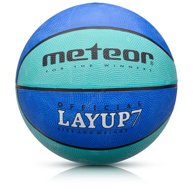 Piłka 7 koszykowa Metoer Layup niebieski 07090