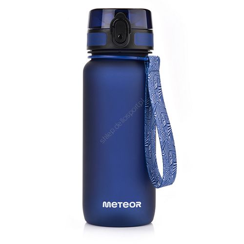 Bidon sportowy Meteor 650ml granat 74601