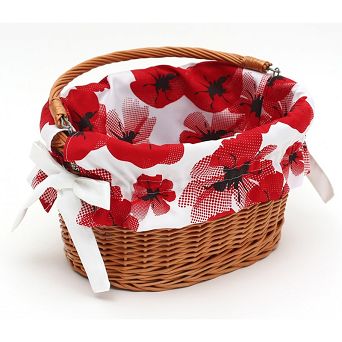 Wkładka kosza Poppies 343.001 red