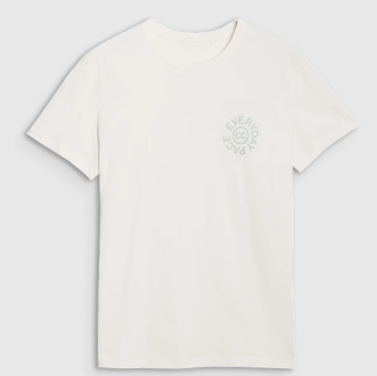 Tshirt złamana biel M1980