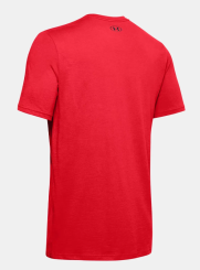 T-shirt MD Under Armour FoundationsSS T czerwony - 2