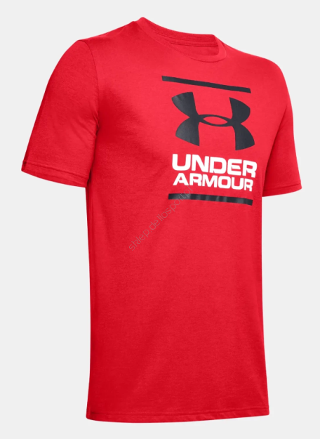 T-shirt MD Under Armour FoundationsSS T czerwony