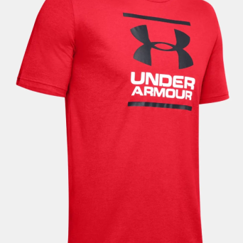 T-shirt MD Under Armour FoundationsSS T czerwony