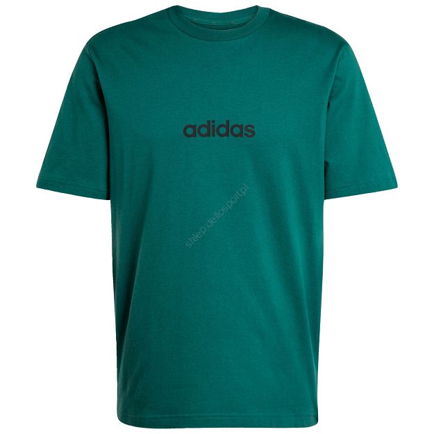 Koszulka Adidas Single Jersey zielona JE8997