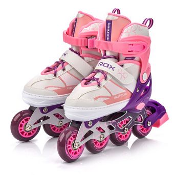 Rolki 38-41 Meteor Rox różowy 22362
