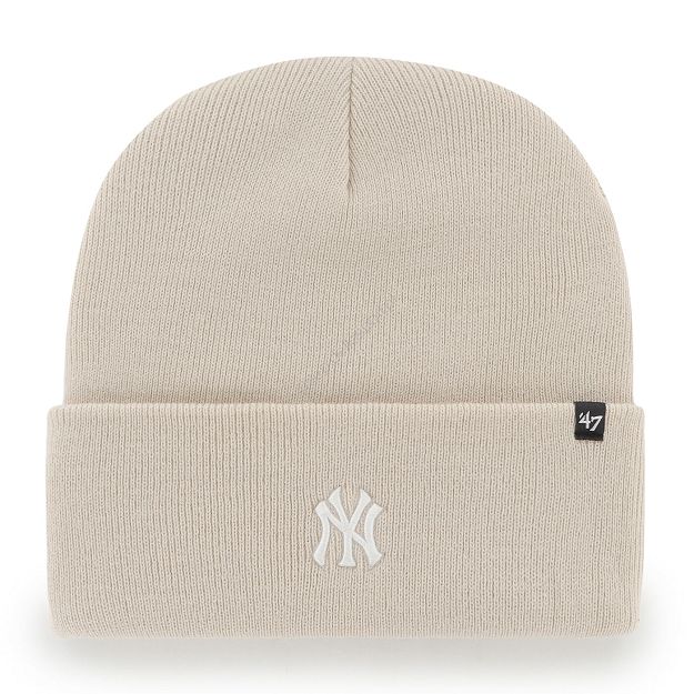 Czapka NY Yankees jasno beżowa B-BRNCK17ACE-BN