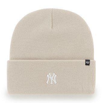 Czapka NY Yankees jasno beżowa B-BRNCK17ACE-BN