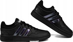 Buty Adidas Hoops 3.0 K czarne GZ9671  - 3