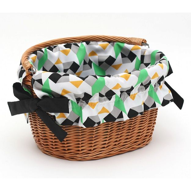 Wkładka kosza Triangles 151.001 green