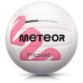 Piłka siatkowa Meteor PVC różowy