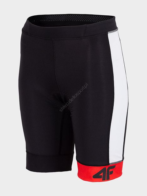 Spodenki rowerowe głęboka czerń RSD001 H4L21