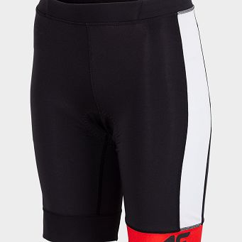 Spodenki rowerowe głęboka czerń RSD001 H4L21