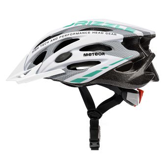 Kask M (55-58) Meteor MV29 DRIZZLE bia/sza/mięt