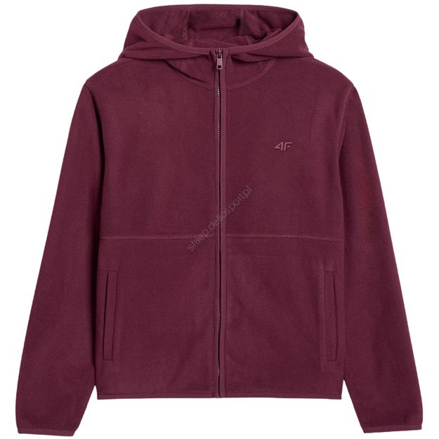 Bluza polarowa burgund F355
