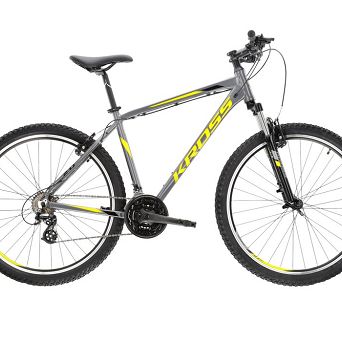 Rower Kross Hexagon 2.0 27" L grf-cza-żół p R23