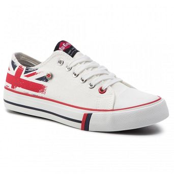 Tenisówki damskie Lee Cooper white LCWL-19-530-031