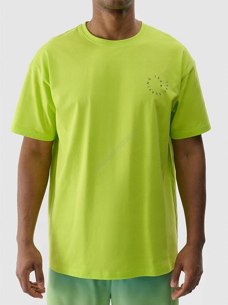 Tshirt zielony neon M2131