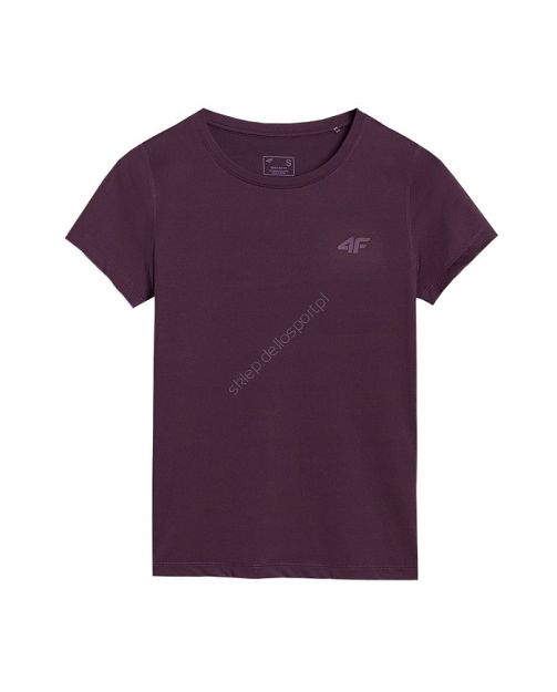 Tshirt ciemny fiolet F1235