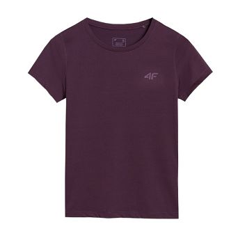 Tshirt ciemny fiolet F1235