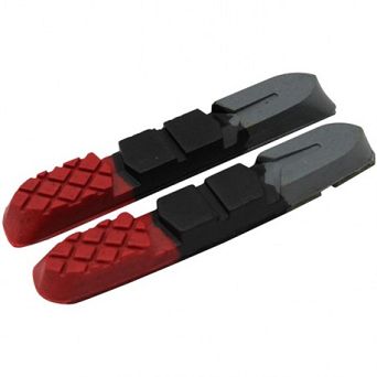 Wkładki hamulcowe Clark's CPS501 MTB 70mm czerwono/czarne/szare
