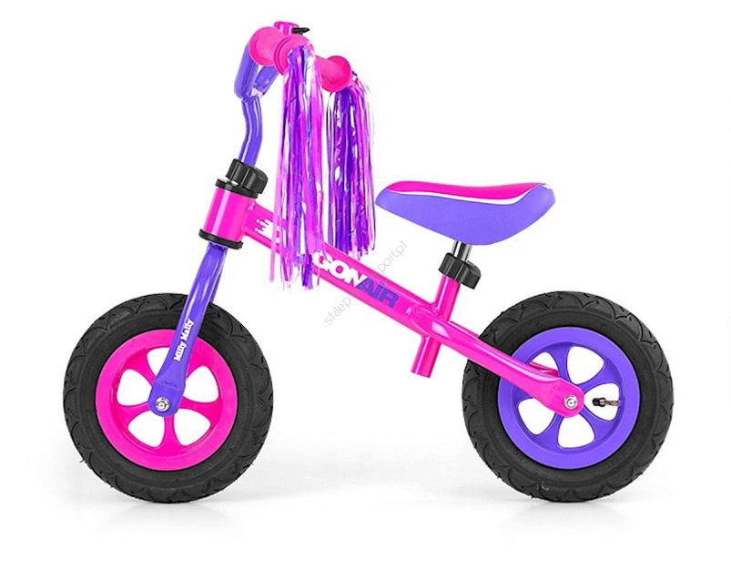 Rowerek biegowy Milly Mally Dragon Air pink