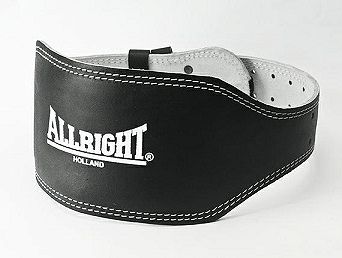 Pas kulturystyczny XL Allright czarny 2903