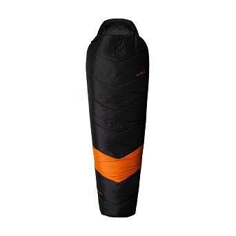 Śpiwór Alpinus Classic 1050 AC18645 lewy czarno-pomarańczowy 215x80x50cm
